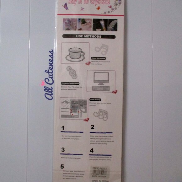 Iridescent Heart Gems Stickers - Picture 3 of 3